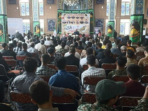 تصاویر/ مراسم اربعین شهدای اقتدار در نقده