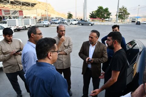 تصاویر/ بازدید مسئولین شهرستان ماکو از ورودی زوار حوزه قفقاز در مرز بازرگان