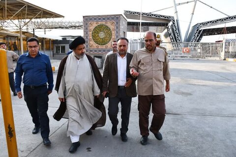 تصاویر/ بازدید مسئولین شهرستان ماکو از ورودی زوار حوزه قفقاز در مرز بازرگان