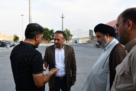 تصاویر/ بازدید مسئولین شهرستان ماکو از ورودی زوار حوزه قفقاز در مرز بازرگان