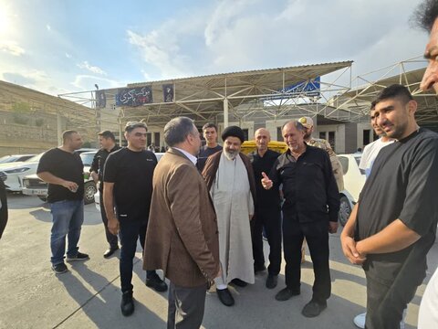 تصاویر/ بازدید مسئولین شهرستان ماکو از ورودی زوار حوزه قفقاز در مرز بازرگان