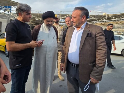 تصاویر/ بازدید مسئولین شهرستان ماکو از ورودی زوار حوزه قفقاز در مرز بازرگان