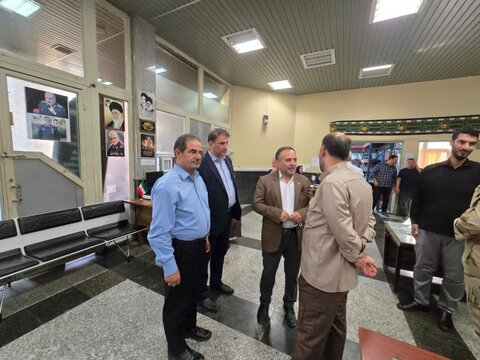 تصاویر/ بازدید مسئولین شهرستان ماکو از ورودی زوار حوزه قفقاز در مرز بازرگان