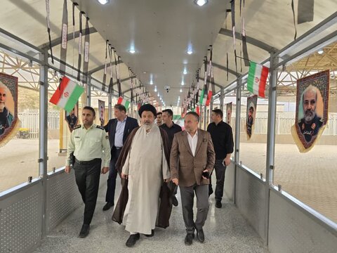 تصاویر/ بازدید مسئولین شهرستان ماکو از ورودی زوار حوزه قفقاز در مرز بازرگان