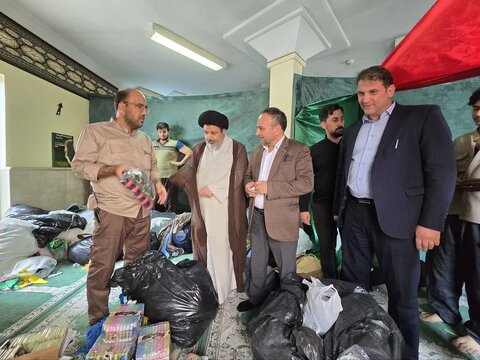 تصاویر/ بازدید مسئولین شهرستان ماکو از ورودی زوار حوزه قفقاز در مرز بازرگان