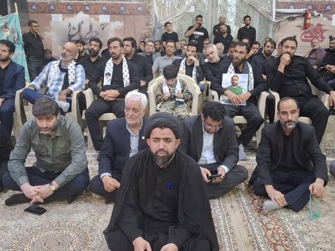 تصاویر/ مراسم اربعین شهدای اقتدار شهرستان دارالمومنین کاشان