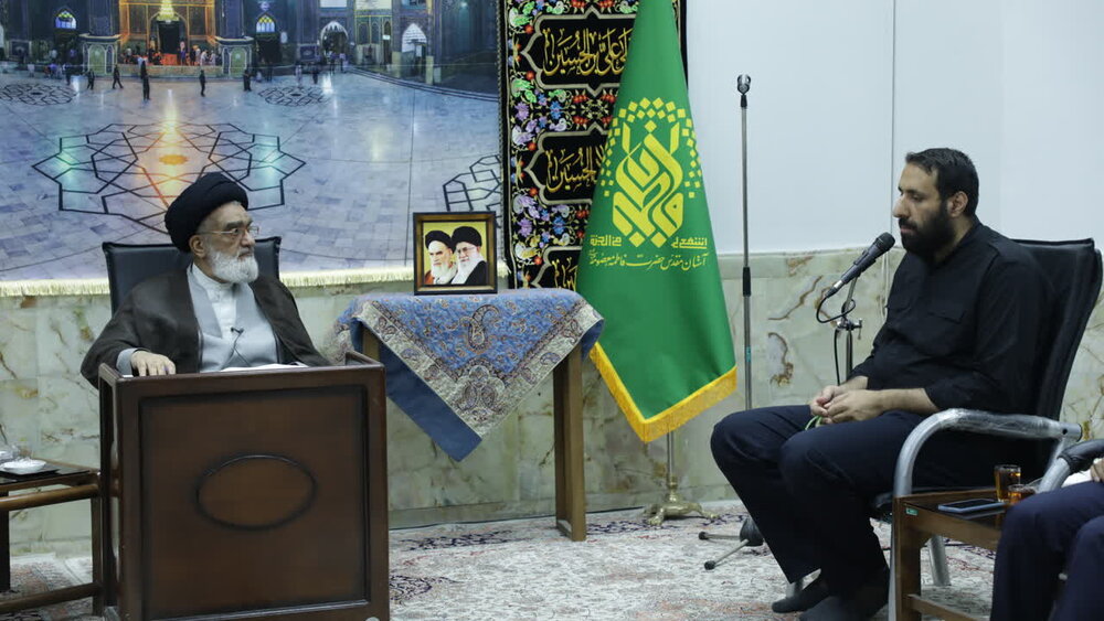 استقرار شبکه قرآن در موکب حرم مطهر بانوی کرامت در عراق / عمود ۱۰۸۰ پاتوق قاریان بین‌المللی