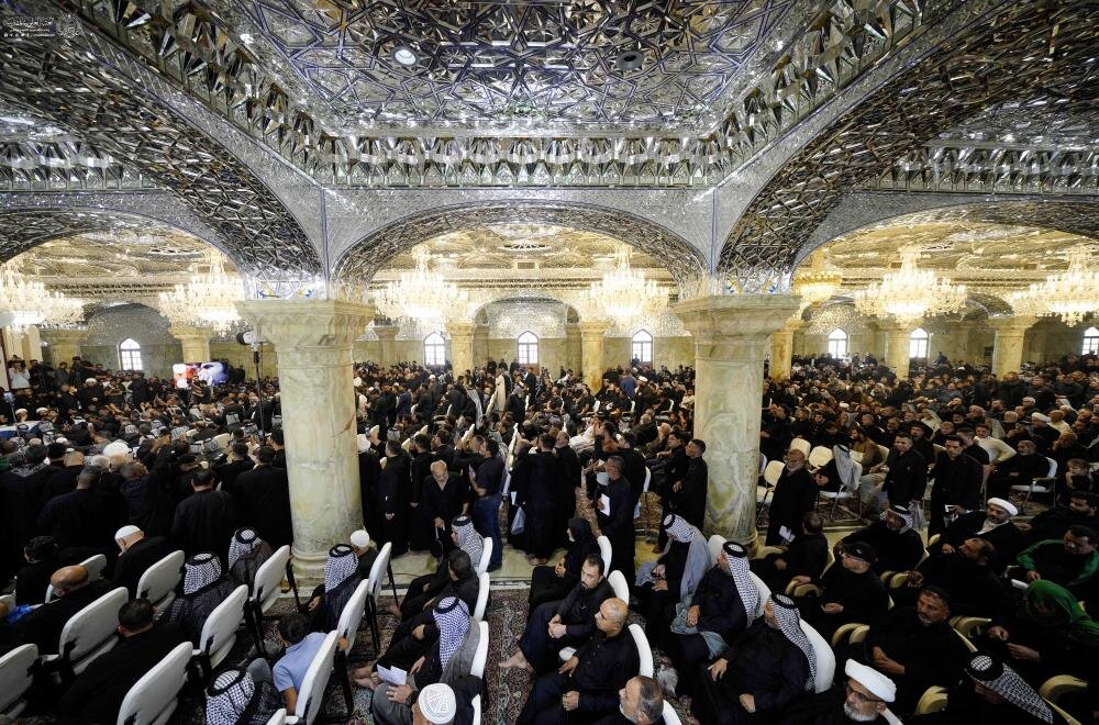 العتبة العلويّة المقدّسة تستضيف مؤتمر الحوزة العلمية السنوي لمواكب العزاء والخدمة الحسينية من مختلف المحافظات العراقية