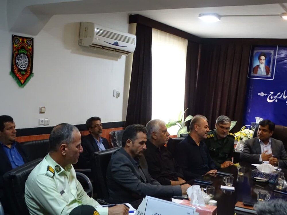 تصاویر/ جلسه ستاد اربعین شهرستان چهاربرج