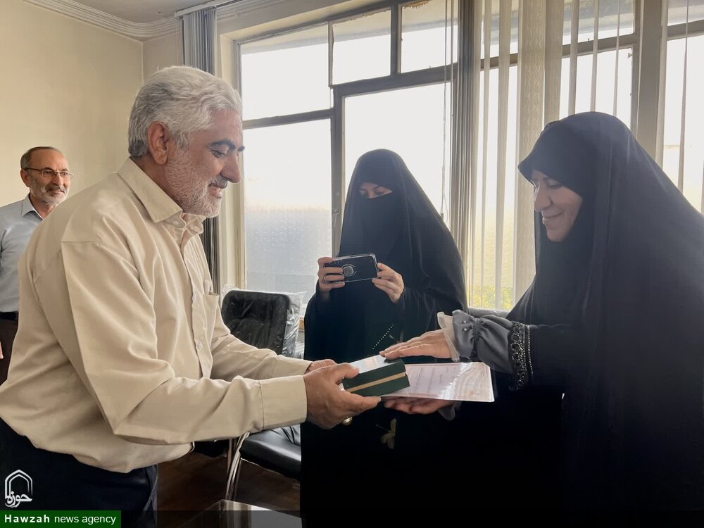 کمک بانوی خیر آذربایجانی برای بازسازی حرم مطهر سامرا