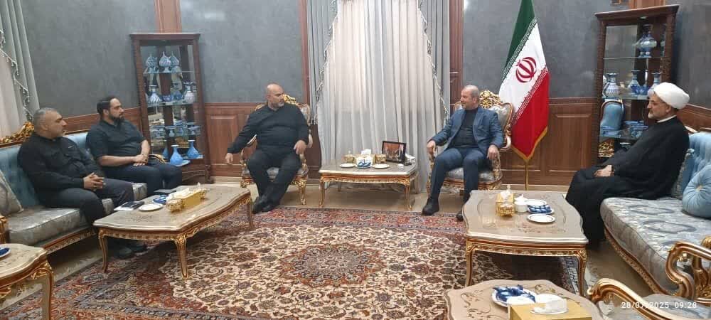 دیدار رئیس ستاد اربعین شهرداری تهران با رایزن فرهنگی ایران در عراق