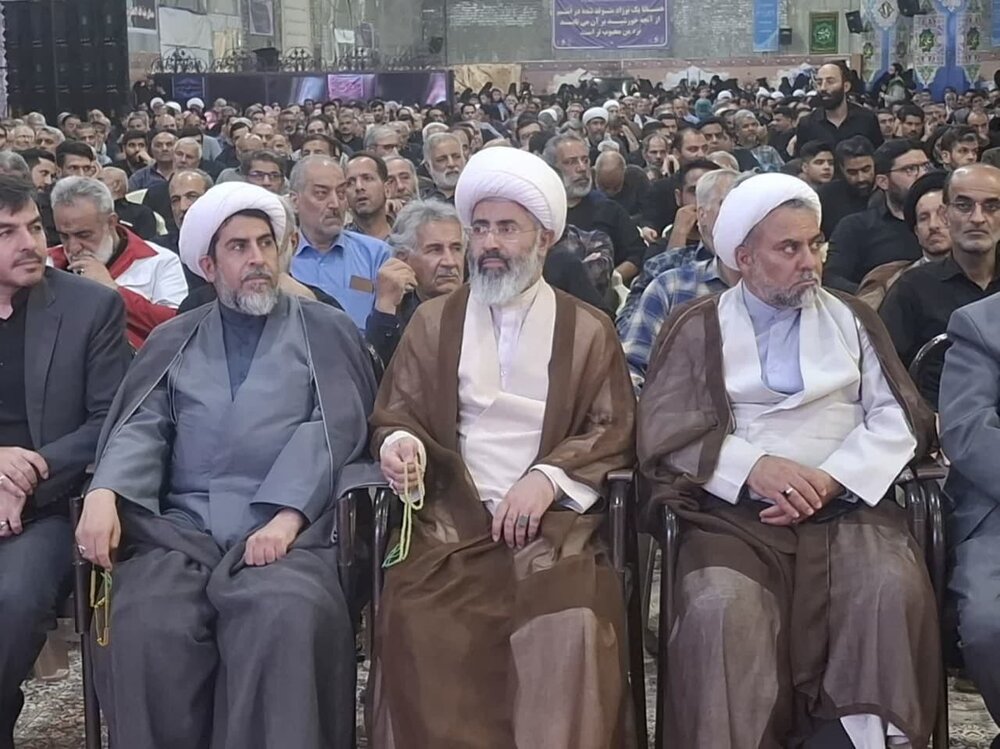 مراسم اربعین شهدای اقتدار کاشان برگزار شد+ تصاویر