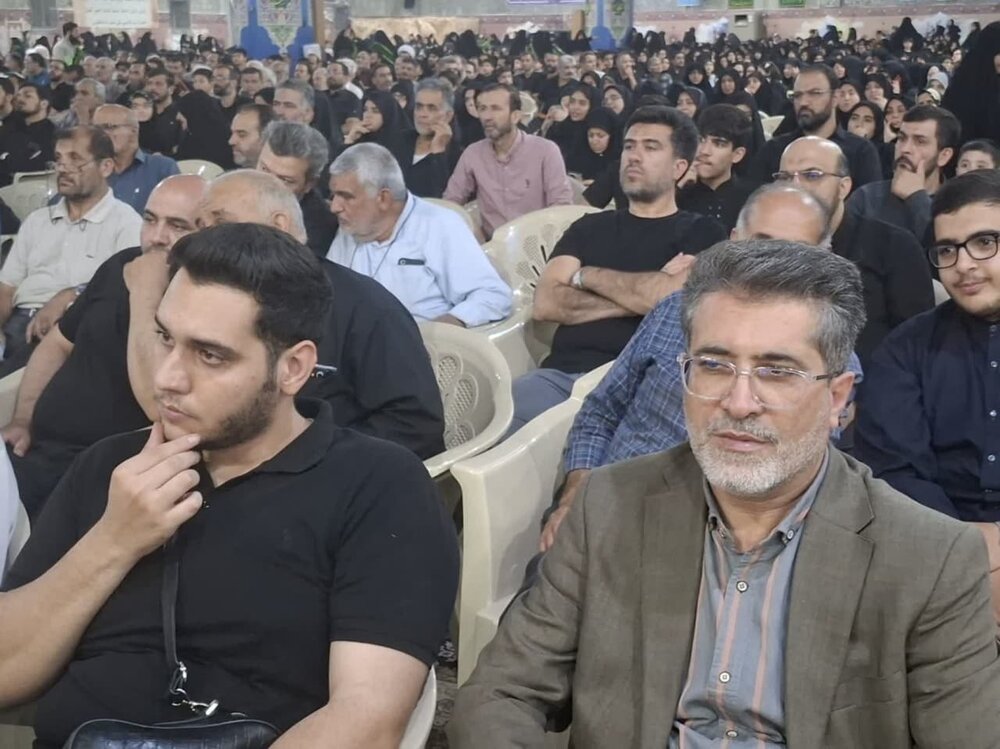 مراسم اربعین شهدای اقتدار کاشان برگزار شد+ تصاویر