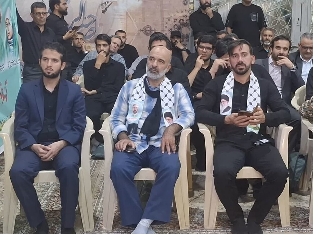 مراسم اربعین شهدای اقتدار کاشان برگزار شد+ تصاویر