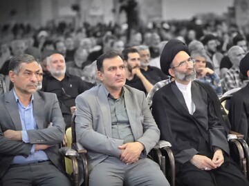 مراسم اربعین شهدای اقتدار کاشان برگزار شد+ تصاویر