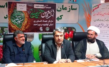 کهگیلویه و بویراحمد در خط مقدم خدمت به زائران / همدلی جهادگران برای خدمت به قافله اربعین