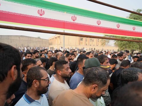 تصاویر/ تشییع شهید مدافع امنیت در عسلویه