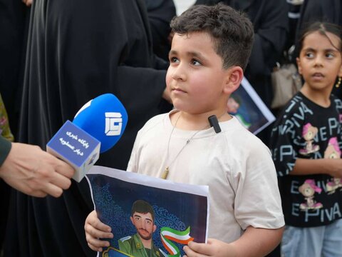 تصاویر/ تشییع شهید مدافع امنیت در عسلویه