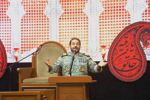 تصاویر / آئین گرامیداشت یاد و خاطره سی و پنج شهید نیروی پدافندهوایی/هفت شهید گروه پدافندهوایی حضرت معصومه(س)