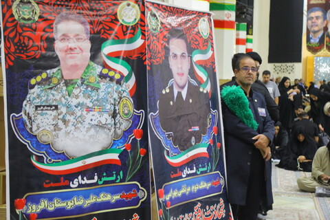 تصاویر / آئین گرامیداشت یاد و خاطره سی و پنج شهید نیروی پدافندهوایی/هفت شهید گروه پدافندهوایی حضرت معصومه(س)