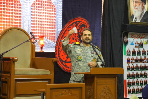 تصاویر / آئین گرامیداشت یاد و خاطره سی و پنج شهید نیروی پدافندهوایی/هفت شهید گروه پدافندهوایی حضرت معصومه(س)