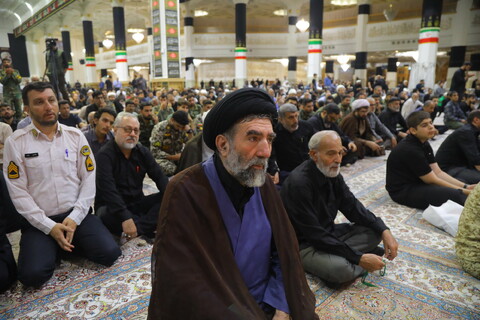 تصاویر / آئین گرامیداشت یاد و خاطره سی و پنج شهید نیروی پدافندهوایی/هفت شهید گروه پدافندهوایی حضرت معصومه(س)