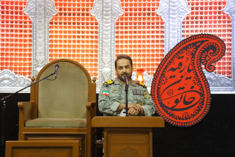 تصاویر / آئین گرامیداشت یاد و خاطره سی و پنج شهید نیروی پدافندهوایی/هفت شهید گروه پدافندهوایی حضرت معصومه(س)