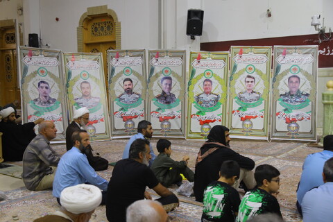 تصاویر / آئین گرامیداشت یاد و خاطره سی و پنج شهید نیروی پدافندهوایی/هفت شهید گروه پدافندهوایی حضرت معصومه(س)