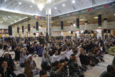 تصاویر / آئین گرامیداشت یاد و خاطره سی و پنج شهید نیروی پدافندهوایی/هفت شهید گروه پدافندهوایی حضرت معصومه(س)