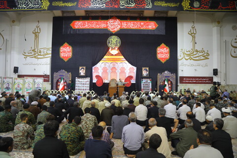 تصاویر / آئین گرامیداشت یاد و خاطره سی و پنج شهید نیروی پدافندهوایی/هفت شهید گروه پدافندهوایی حضرت معصومه(س)