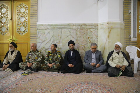 تصاویر / آئین گرامیداشت یاد و خاطره سی و پنج شهید نیروی پدافندهوایی/هفت شهید گروه پدافندهوایی حضرت معصومه(س)