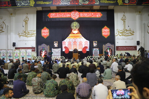 تصاویر / آئین گرامیداشت یاد و خاطره سی و پنج شهید نیروی پدافندهوایی/هفت شهید گروه پدافندهوایی حضرت معصومه(س)