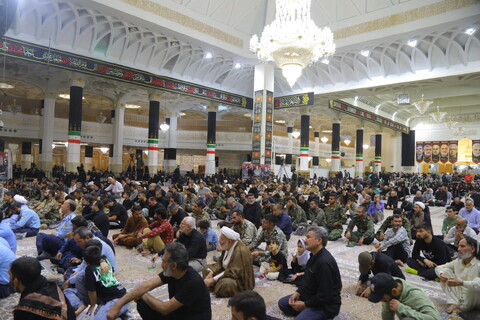 تصاویر / آئین گرامیداشت یاد و خاطره سی و پنج شهید نیروی پدافندهوایی/هفت شهید گروه پدافندهوایی حضرت معصومه(س)