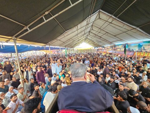 انجمنِ شرعی کے زیرِ اہتمام چاڈورہ بڈگام میں سالانہ مجلسِ عزاء