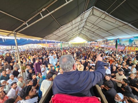 انجمنِ شرعی کے زیرِ اہتمام چاڈورہ بڈگام میں سالانہ مجلسِ عزاء