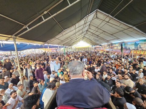 انجمنِ شرعی کے زیرِ اہتمام چاڈورہ بڈگام میں سالانہ مجلسِ عزاء