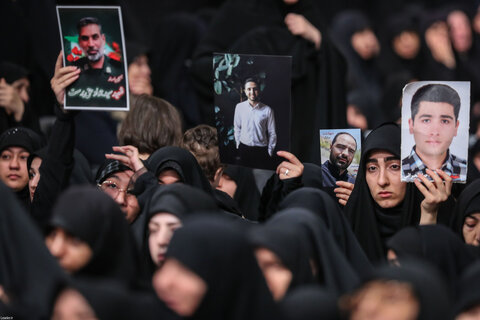 تصاویر/ مراسم بزرگداشت شهدای جنگ تحمیلی اخیر با حضور رهبر معظم انقلاب