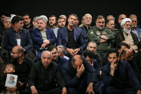 تصاویر/ مراسم بزرگداشت شهدای جنگ تحمیلی اخیر با حضور رهبر معظم انقلاب
