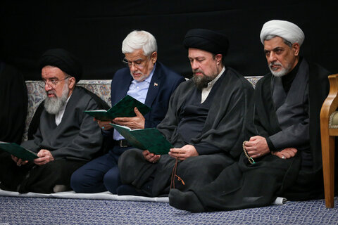تصاویر/ مراسم بزرگداشت شهدای جنگ تحمیلی اخیر با حضور رهبر معظم انقلاب