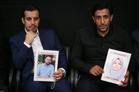 تصاویر/ مراسم بزرگداشت شهدای جنگ تحمیلی اخیر با حضور رهبر معظم انقلاب