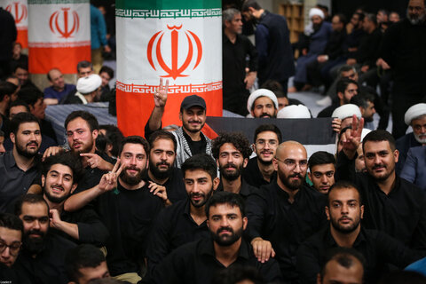 تصاویر/ مراسم بزرگداشت شهدای جنگ تحمیلی اخیر با حضور رهبر معظم انقلاب