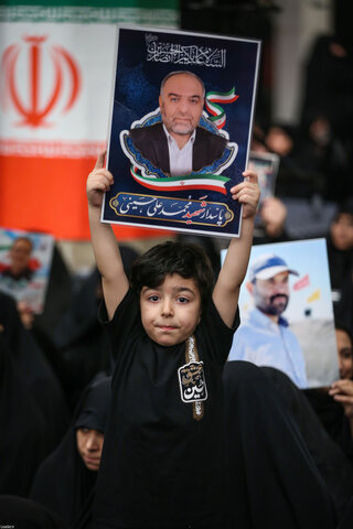 تصاویر/ مراسم بزرگداشت شهدای جنگ تحمیلی اخیر با حضور رهبر معظم انقلاب