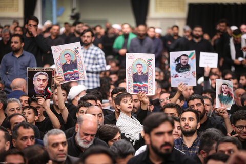 تصاویر/ مراسم بزرگداشت شهدای جنگ تحمیلی اخیر با حضور رهبر معظم انقلاب