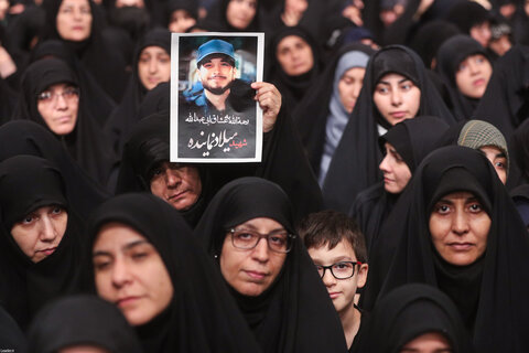 تصاویر/ مراسم بزرگداشت شهدای جنگ تحمیلی اخیر با حضور رهبر معظم انقلاب