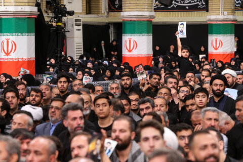 تصاویر/ مراسم بزرگداشت شهدای جنگ تحمیلی اخیر با حضور رهبر معظم انقلاب