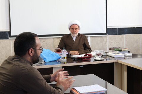 تصاویر| امتحان درس خارج در مدرسه علمیه امیرالمومنین(ع) بیرجند