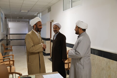 تصاویر| امتحان درس خارج در مدرسه علمیه امیرالمومنین(ع) بیرجند