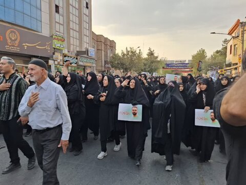 تصاویر/مراسم تشییع پیکر مطهر شهیدکباری در کاشان