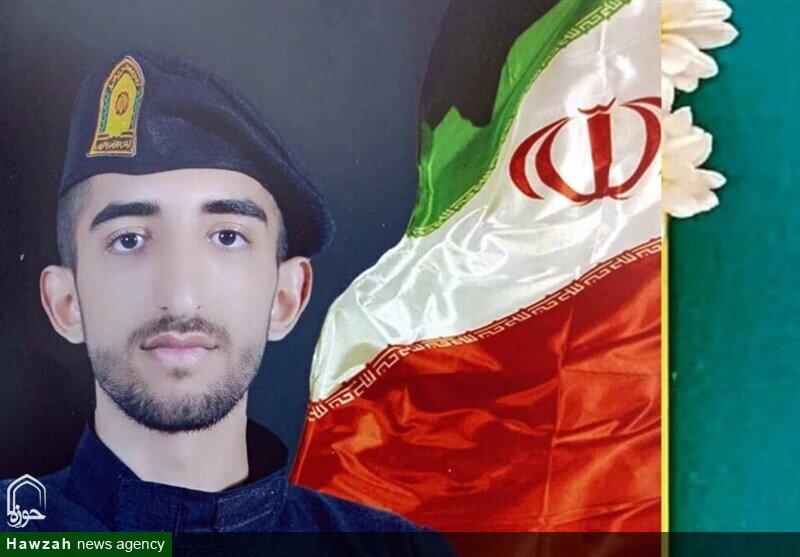 تشییع شهید مدافع امنیت در پارسیان