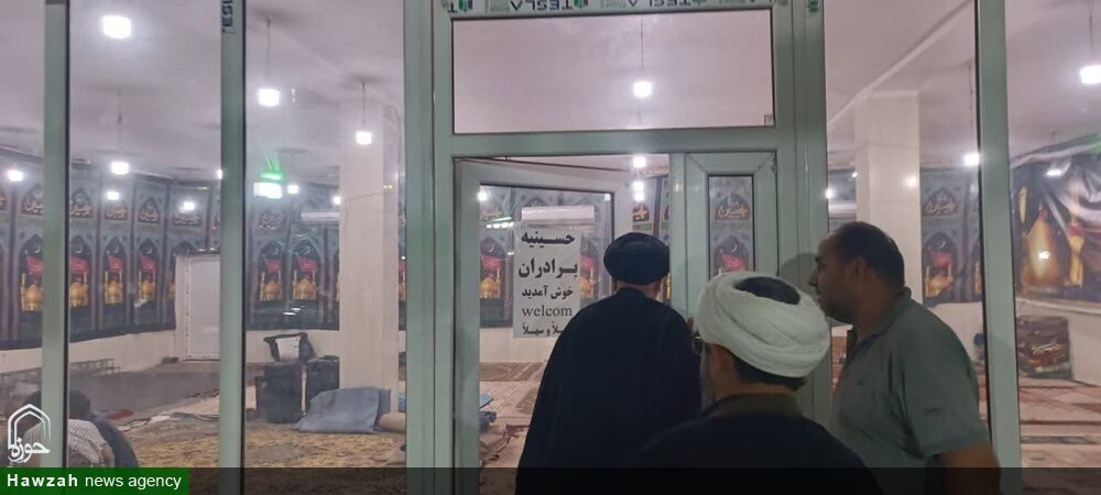 بازدید میدانی امام جمعه اهوز از وضعیت خدمت‌دهی به زائران اربعین در چذابه